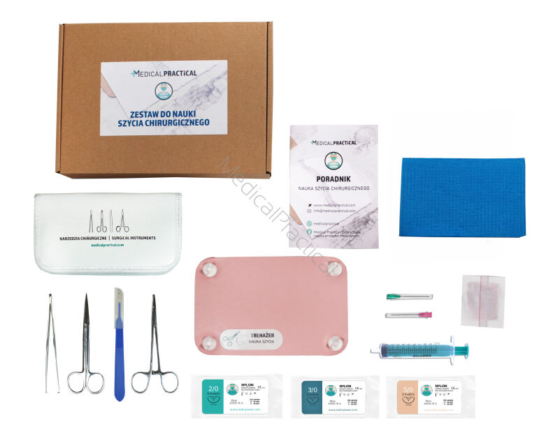 Surgical suture teaching kit