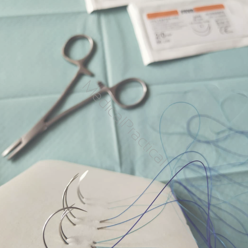 Instructions - surgical suture teaching kit